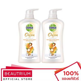 DETTOL Onzen Nourishing Shower Gel ผลิตภัณฑ์ทำความสะอาดผิวกาย 500g x 2