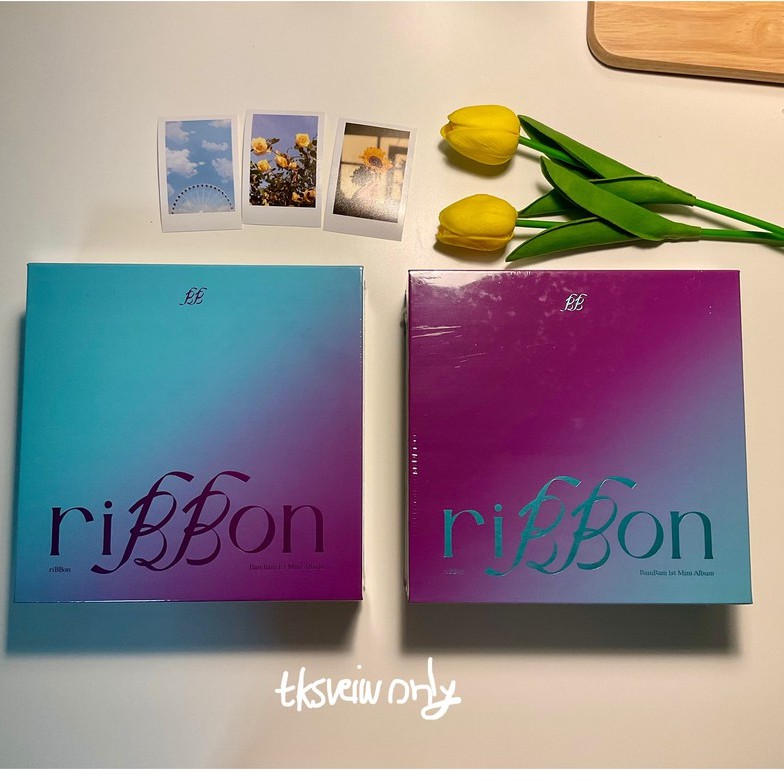 ภาพหน้าปกสินค้าพร้อมส่ง ribbon bambam riBBon 1st mini album ใหม่ แกะ ไม่แกะได้ของครบ จากร้าน takulsomshop บน Shopee