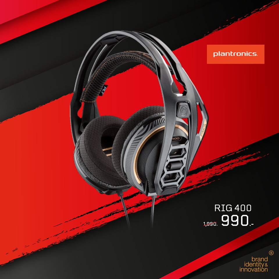 Plantronics RIG 400 Stereo Gaming Headset | Shopee Thailand