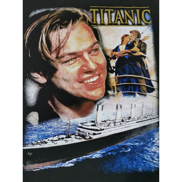 titanic-ไททานิค-งานใหม่ฟอกเก่า-สกีนเต็มหน้าหลังไร้ตะเข็บข้าง-ป้าย-pro-club
