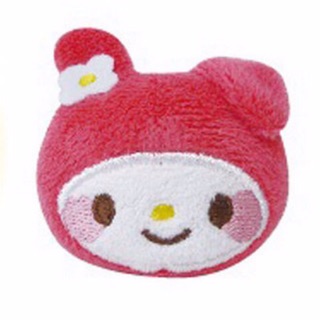 แท้ 100% จากญี่ปุ่น ตุ๊กตา ถุงถั่ว ซานริโอ้ มาย เมโลดี้ Sanrio My Melody Face Bean bag Plush Doll