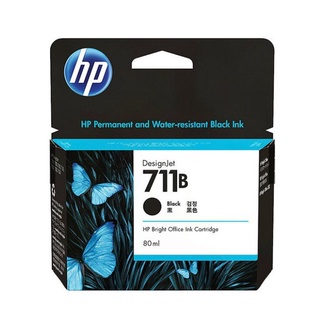 ORIGINAL INK HP 711B (3WX01A) Black 80 ml. หมึกแท้ รับประกันศูนย์ Hp