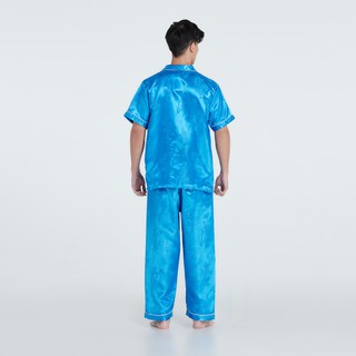 ภาพขนาดย่อของภาพหน้าปกสินค้าชุดนอนแพร Tong Are Silk กางเกงยางยืด จากร้าน ncgarment บน Shopee ภาพที่ 1