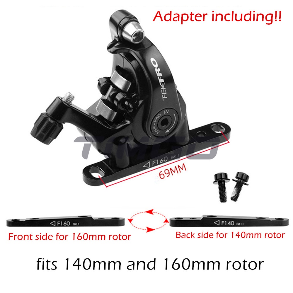 Tektro MD-C550 สายดิสก์เบรกคาลิปเปอร์ อะลูมิเนียมอัลลอย 140 มม. 160 มม. ...