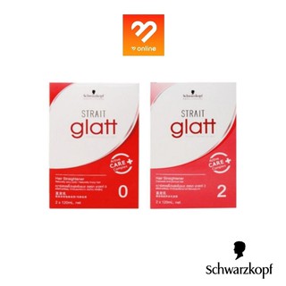 ภาพหน้าปกสินค้า(Glatt แบบกล่อง) Schwarzkopf Strait Glatt ยายืดผม ชวาร์สคอฟ สเตรท แกลทท์ มี 2 สูตร ผมหยิกมาก เส้นใหญ่ / ผมที่ผ่านการทำสี ที่เกี่ยวข้อง