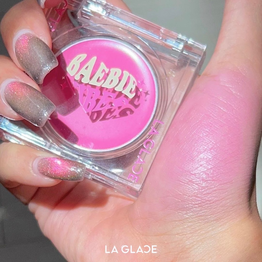 ภาพหน้าปกสินค้า(แถมพัฟจิ๋ว) เบบี้บลัชลากลาส laglace barbie blush ครีมบลัชลากลาส บลัชชุบชีวิต จากร้าน cnnmint บน Shopee