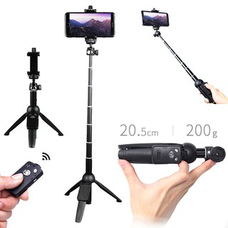 Yunteng YT-9928 3 in 1 Handheld Tripod Monopod Selfie Stick with Bluetooth Remote