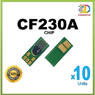 Discount4U **Pack 10** CHIP Tone HP CF230A for HP Pro M203dndw M227d M227sdn