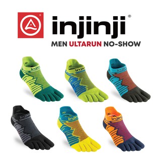 ภาพหน้าปกสินค้าINJINJI Men\'s Ultra Run No-Show ถุงเท้าวิ่งแยกนิ้วชายหนาพิเศษ ที่เกี่ยวข้อง