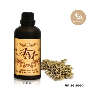 Aroma&amp;More  Anise Seed Essential Oil  น้ำมันหอมระเหย เอนีส ซีด 100%, Egype 100ML