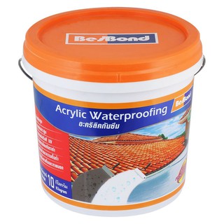 ACRYLIC WATERPROOFING BESBOND 10KG GRAY อะคริลิกกันซึม BESBOND 10 กก. สีเทา วัสดุกันซึม เคมีภัณฑ์ก่อสร้าง วัสดุก่อสร้าง