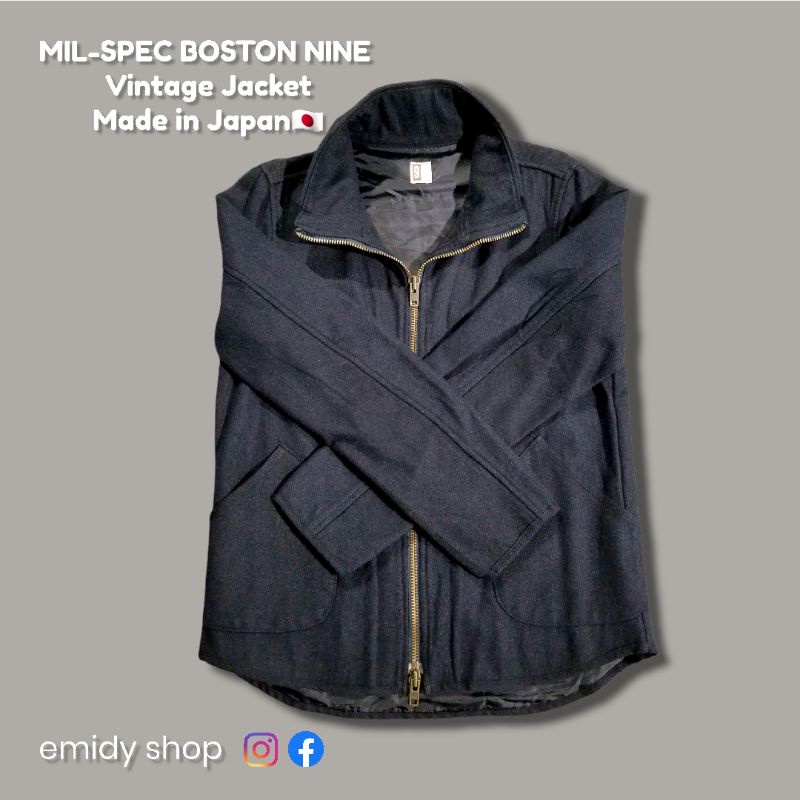 เสื้อแจ็คเก็ต-boston-nine-shawl-collar-jacket