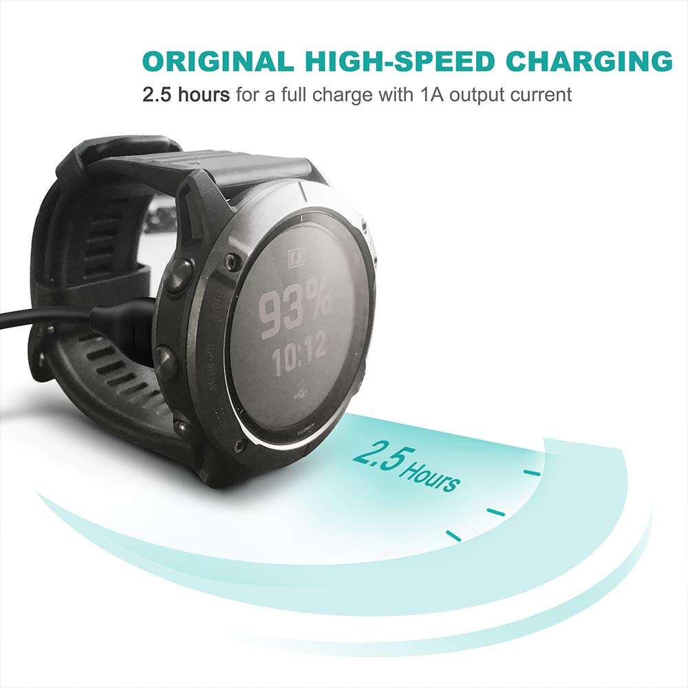รับประกัน-6-เดือน-สายชาร์จ-garmin-forerunner-55-สายชาร์ท-สมาร์ทวอช-replacement-data-charging-cable