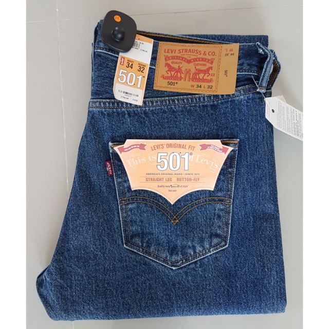 Levi s 501 0194 Original Fit N33 Shopee Thailand