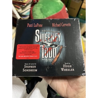 CD Sweeney Todd musical soundtrack by Stephen Sondheim