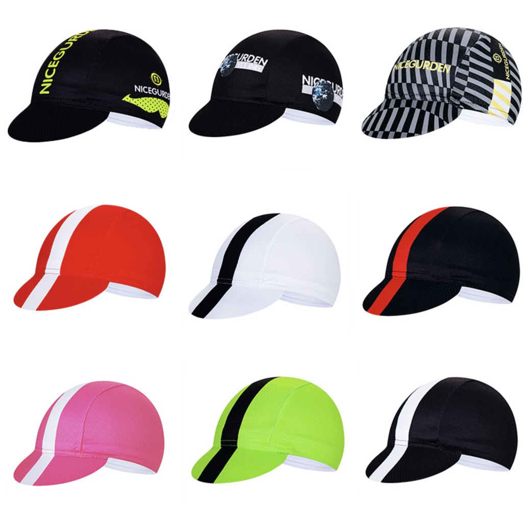 ภาพหน้าปกสินค้าหมวกแก๊ปจักรยาน หมวกสำหรับกีฬากลางแจ้ง Sports Cycling Cap