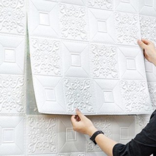 ภาพหน้าปกสินค้าวอลเปเปอร์ติดผนังฝ้าเพดานสติกเกอร์ตกแต่งห้องนอนออกแบบใหม่กันน้ำและกันความชื้น 3D Wall Decor ที่เกี่ยวข้อง