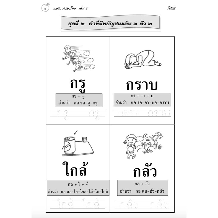 ภาษาไทย-เล่ม-5-อนุบาล-2-สำนักพิมพ์โฟกัส