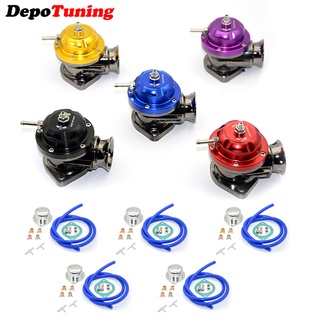 Depotuning อะแดปเตอร์วาล์วเทอร์โบ ปรับได้ 25psi BOV 5 สี