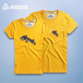Rudedog เสื้อยืด รุ่น Big 2019 สีเหลือง