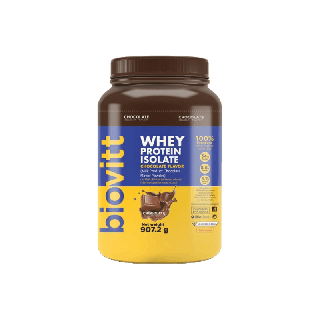 [โค็ดลดพิเศษ 50 บาท :PERF24F] ส่งฟรีBiovitt Whey protein isolate เวย์โปรตีน ช็อกโกแลต หอมช็อค โปรตีนสูง