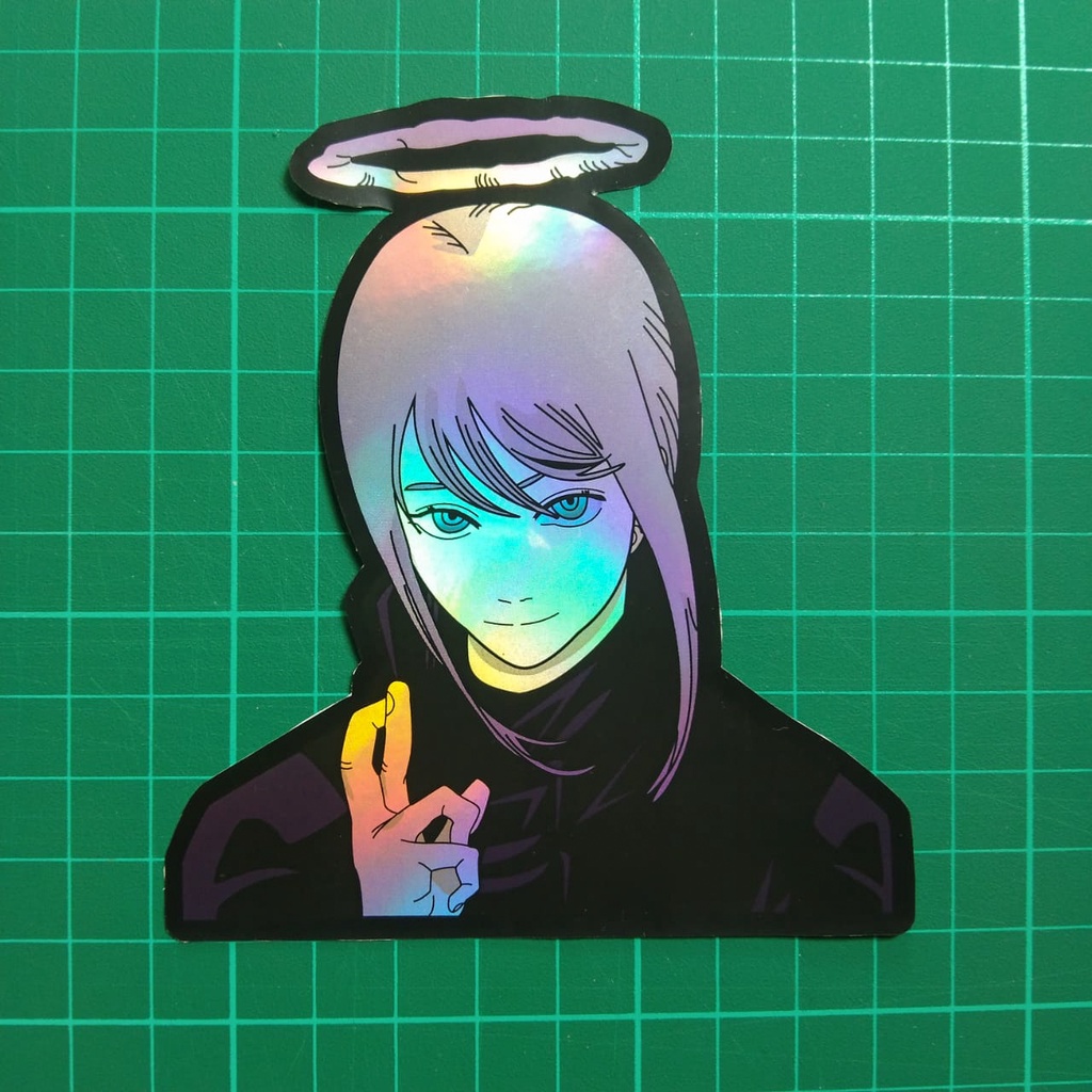 Chainsaw Man Hologram Anime Sticker - Makima Void | Shopee Thailand