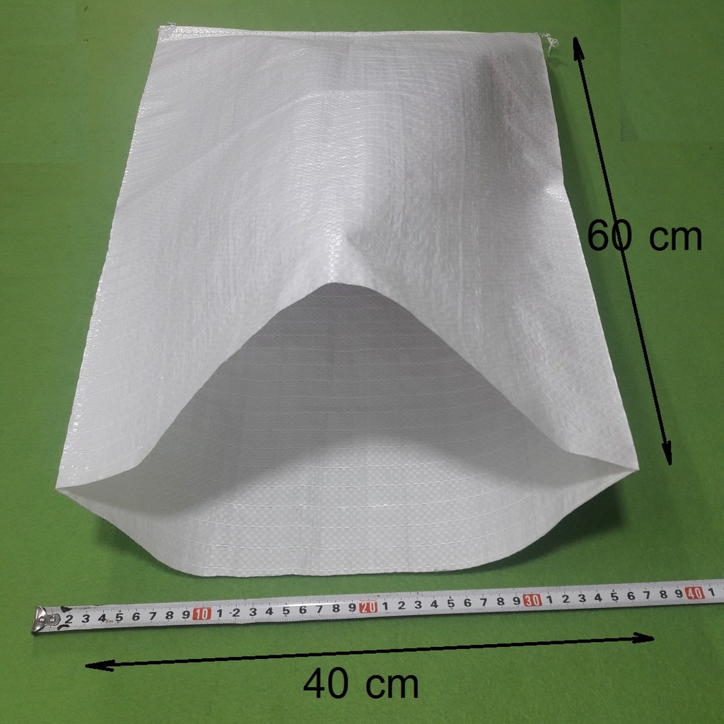 ขายส่ง-แพ็ค-10-ใบ-กระสอบใหม่-กันน้ำ-เกรดa-ขนาดบรรจุ15กก-40-60-ซม-กระสอบพัสดุ-ถุงกระสอบ-กระสอบพลาสติกสาน-กระสอบส่งของ