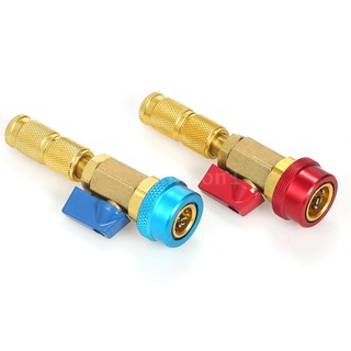 ภาพหน้าปกสินค้า2pcs Air Conditioning R134A Valve Core Quick Remover Installer High Low Pressure Tool ซึ่งคุณอาจชอบราคาและรีวิวของสินค้านี้