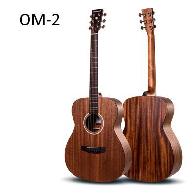 กีต้าร์โปร่ง-neo-wood-om-2-all-mahogany