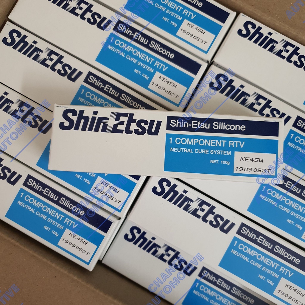 shinetsu-กาวทาประเก็น-กาวประกอบเครื่อง-shin-etsu-สีขาว-แท้100-ke45w-กาวทาปะเก็น-100g