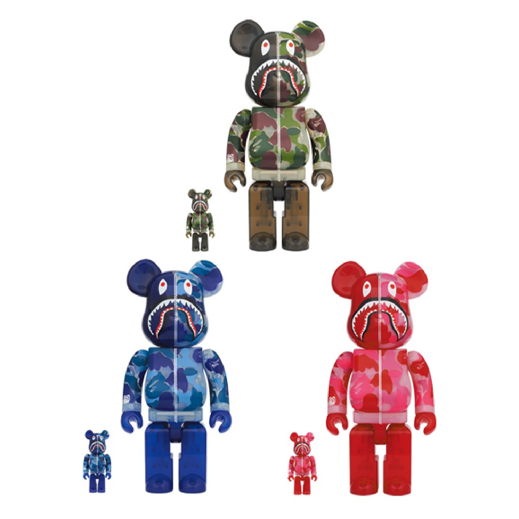 BAPE BE@RBRICK 100%&400% 6体セット ベアブリック