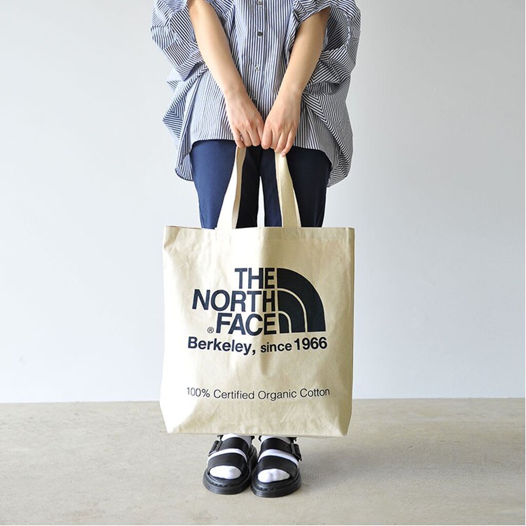 Tnf organic cotton tote new arrivals