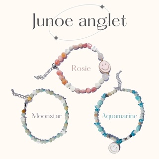 ภาพหน้าปกสินค้าJunoe anglet สร้อยข้อเท้าหินแท้ (สามารถสั่งทำเป็นข้อมือ,สร้อยคอได้) ที่เกี่ยวข้อง