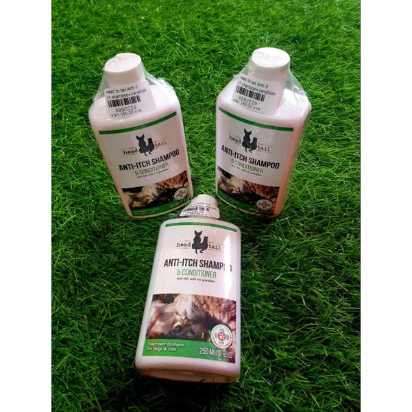 Head to Tail แชมพูลดอาการคันและบำรุงขน (Antiitch shampoo and