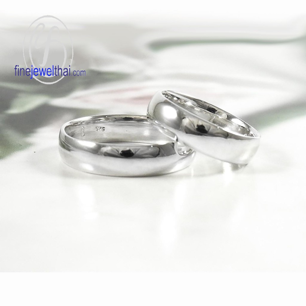 finejewelthai-แหวนคู่-แหวนเงินแท้-แหวนหมั้น-แหวนแต่งงาน-couple-silver-ring-gift-set85