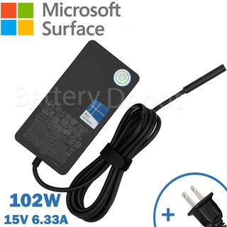 Microsoft Surface Adapter ของแท้ สำหรับ Surface Book ค่าไฟ 102W 15V 6.33A สายชาร์จ Surface Power Adapter