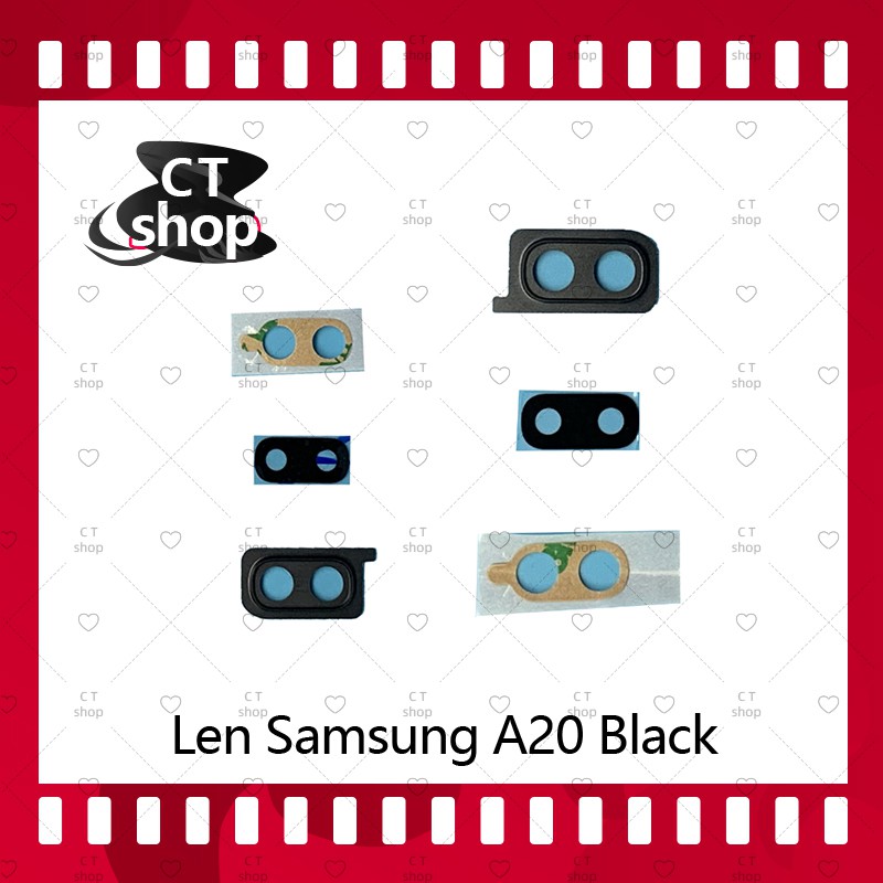 สำหรับ-samsung-a20-a205-อะไหล่เลนกล้อง-กระจกเลนส์กล้อง-กระจกกล้องหลัง-camera-lens-ได้1ชิ้นค่ะ-อะไหล่มือถือ-ct-shop