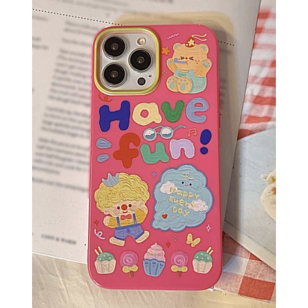 เคสไอโฟนสกรีนภาพการ์ตูน