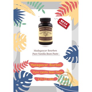 🎉Lot.ใหม่พร้อมส่งจ้า🎉Nielsen-Massey Madagascar Bourbon Pure Vanilla Bean Paste 4 Oz. (118 ml) (05-7148)