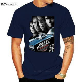 เสื้อยืดโอเวอร์ไซส์เสื้อยืดแขนสั้นพิมพ์ลาย The Fast And The Furious สําหรับผู้ชายS-3XL