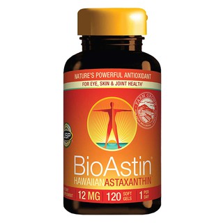 สินค้า ((ไซส์ใหญ่ คุ้มสุดๆ)) Bioastin - Astaxanthin 12 mg 120 softgels สาหร่ายแดง Exp.12/2025แพคเก็จใหม่