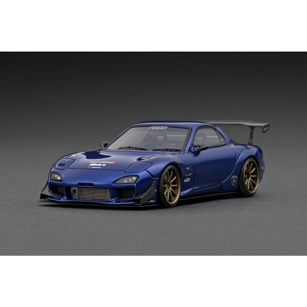 Ignition Model 2186 1/43 FEED RX-7 (FD3S) Blue Metallic Ignition Model 2186 1/43 FEED RX-7 (FD3S) Blue Metallic