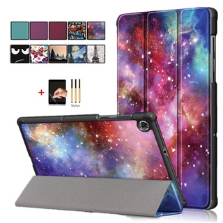 เคสแท็บเล็ตแบบพับได้พับได้สําหรับ Lenovo Tab M10 FHD Plus 10 3 case TB-X606 2020 สําหรับ Lenovo Tab M10 HD 2nd 10.1 TB-X306