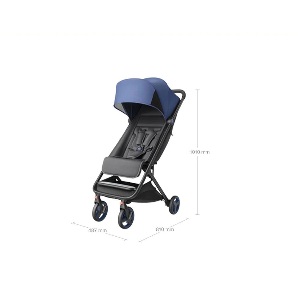 ภาพสินค้ารถเข็นเด็ก พับขึ้นเครื่องบินได้ Xiaomi MiTU ปรับนอน นั่ง 2in1 Folding Stroller Multifunctional Trolley Case for Babies จากร้าน prikberry10 บน Shopee ภาพที่ 8