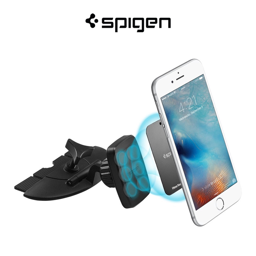 spigen-kuel-h23-a230-ที่วางโทรศัพท์ในรถยนต์-แบบแม่เหล็ก