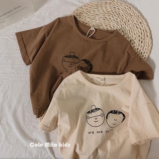 [Babycat] พร้อมส่ง ขายดี เสื้อยืดแขนสั้น ผ้าฝ้าย ผ้าลินิน สไตล์เกาหลี ญี่ปุ่น แฟชั่นฤดูร้อน สําหรับเด็กผู้หญิง และเด็กผู้ชาย 2022