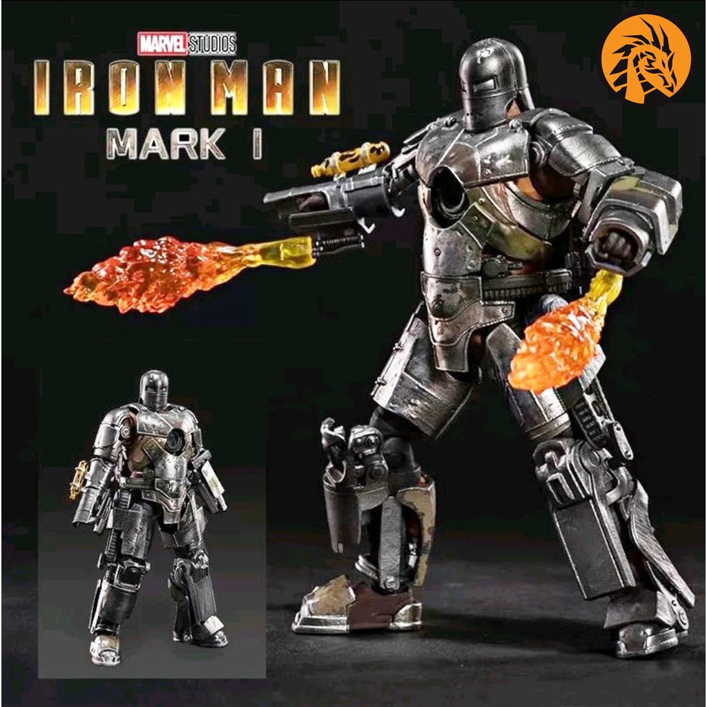 พร้อมส่ง-โมเดล-ไอรอนแมน-ironman-mark-i-ค่าย-zd-toys-ขนาด-19-ซม-งานสวยมาก-ขั้นเทพสุดๆ-รายละเอียดดีมากๆ-ของแท้ครับผม