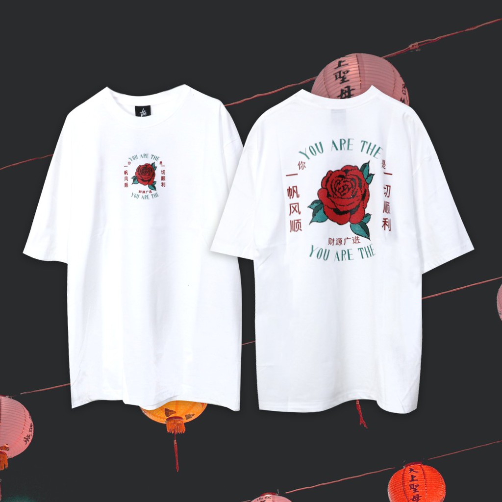 ภาพหน้าปกสินค้าUrthe - เสื้อยืด รุ่น  YOU ROSE จากร้าน urthe.official บน Shopee