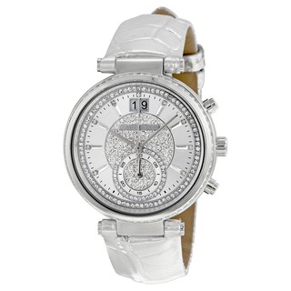 Michael Kors Womens MK2443 Sawyer Silver-Tone Watch