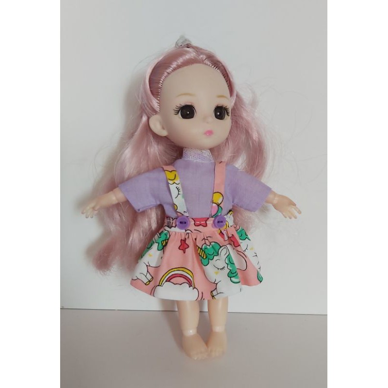 ชุดตุ๊กตาบาโบลี่-ลาติy-bjd-16-cm